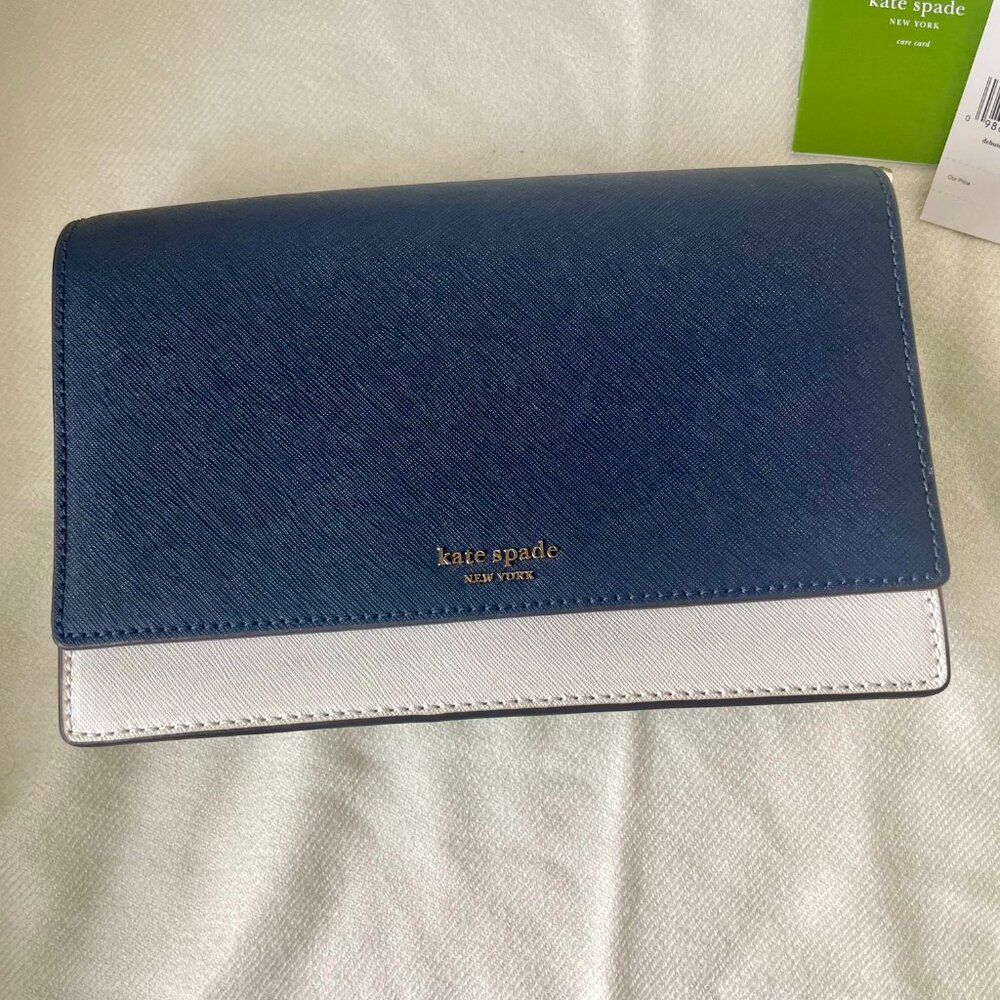Kate Spade Colorblock Carryall (Crossbody & Clutch) - Brand New - Picture 3 of 7